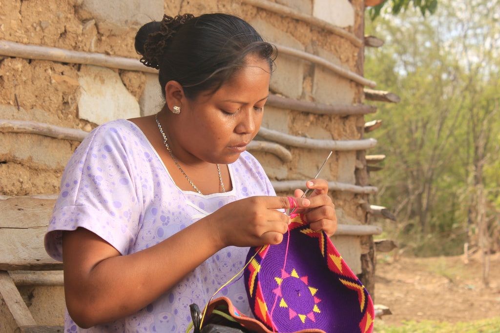 Susu Accessories: Mochilla Bags Handmade by Wayuu Knitters